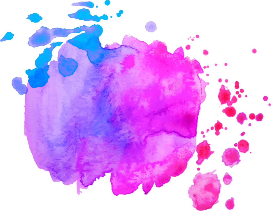 Abstract Watercolor Stain